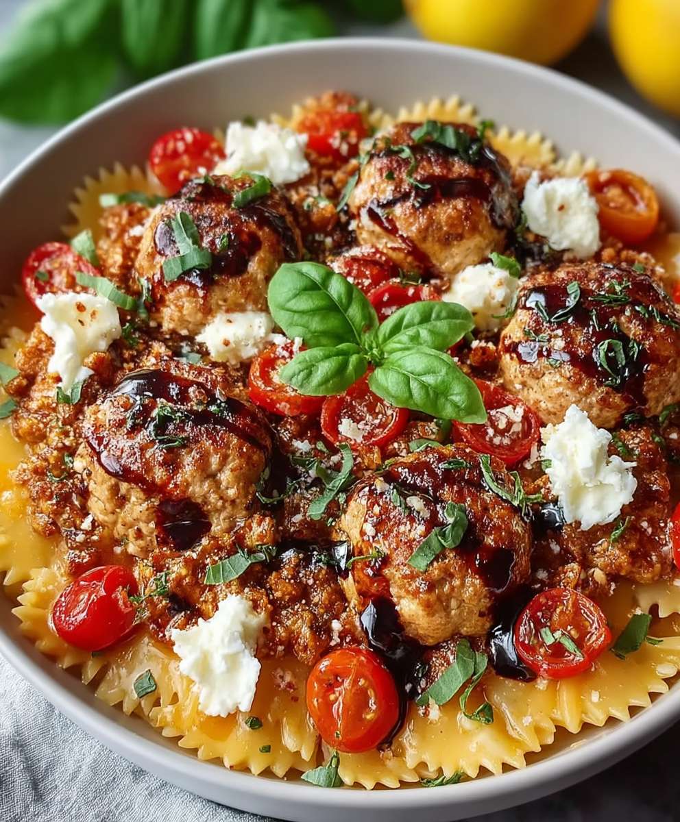Greek Chicken Meatballs