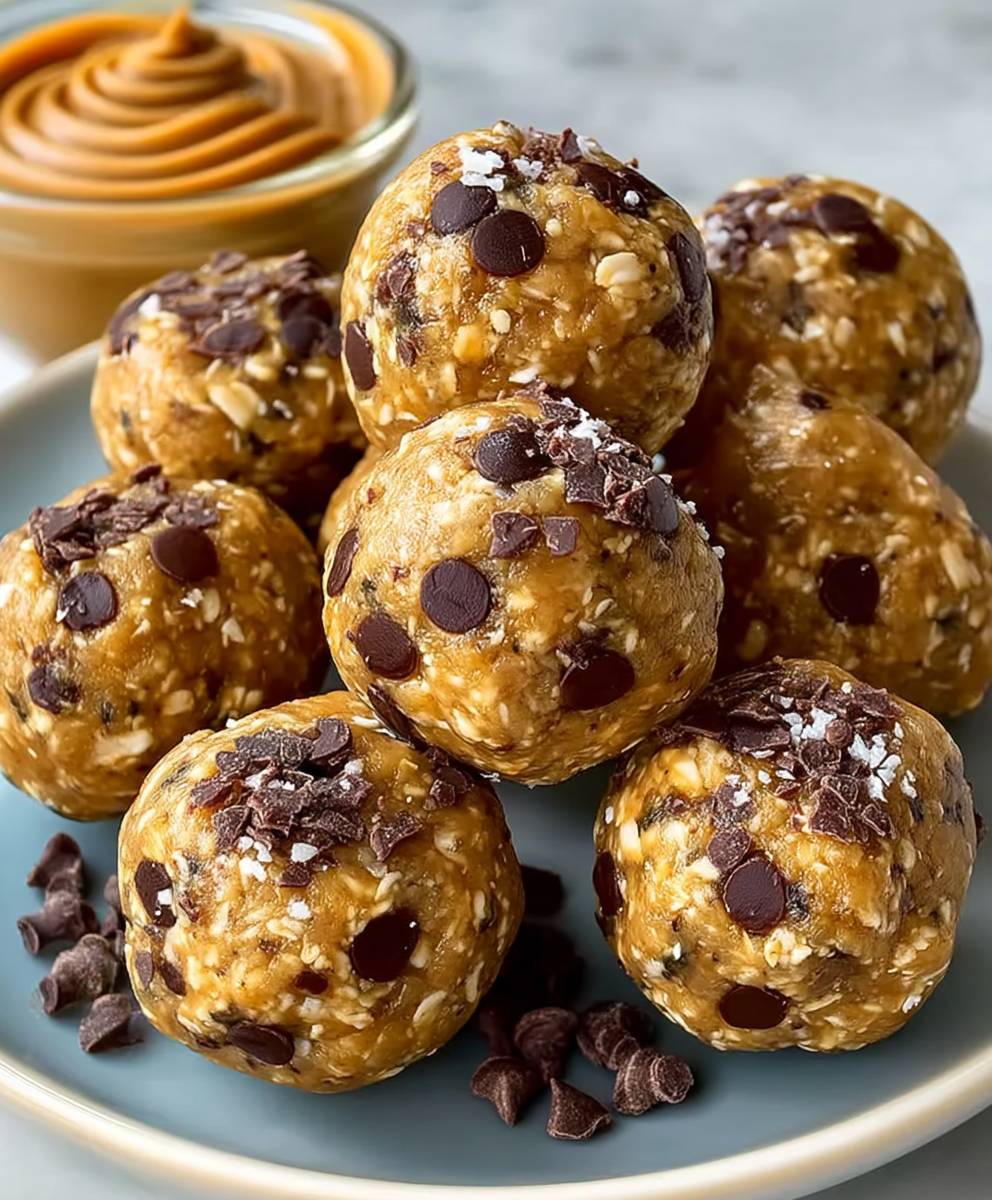Maple Peanut Butter Energy Balls