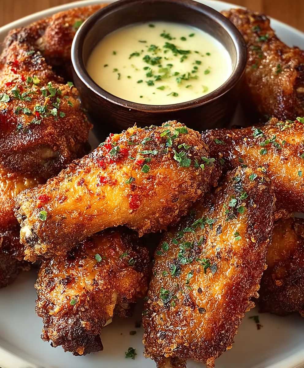 Crispy Baked Chicken Wings