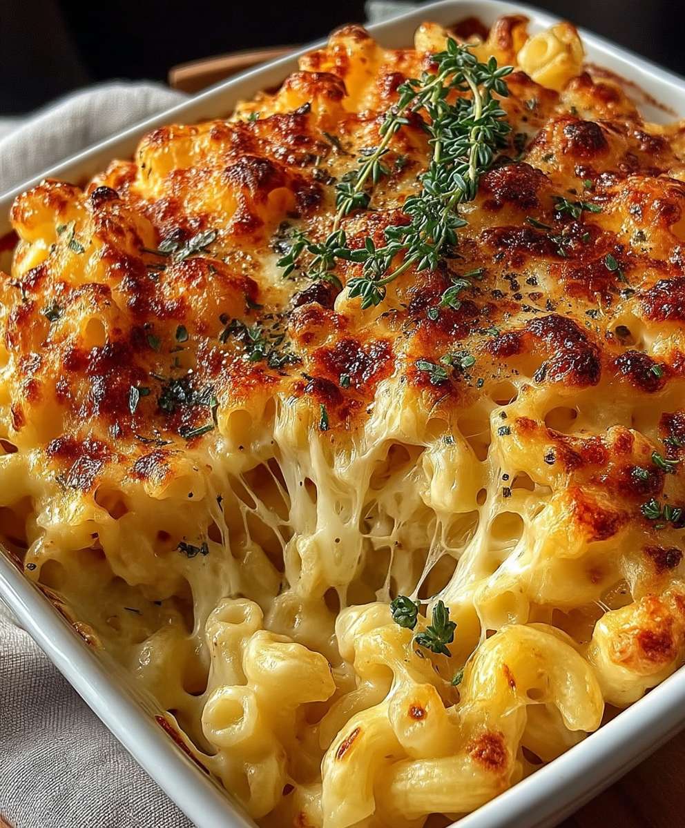 Three Cheese Macaroni