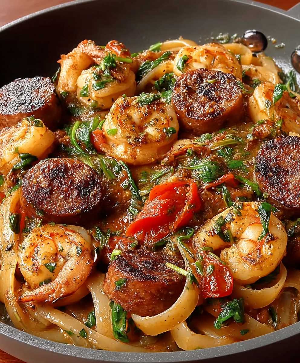 Cajun Shrimp and Sausage
