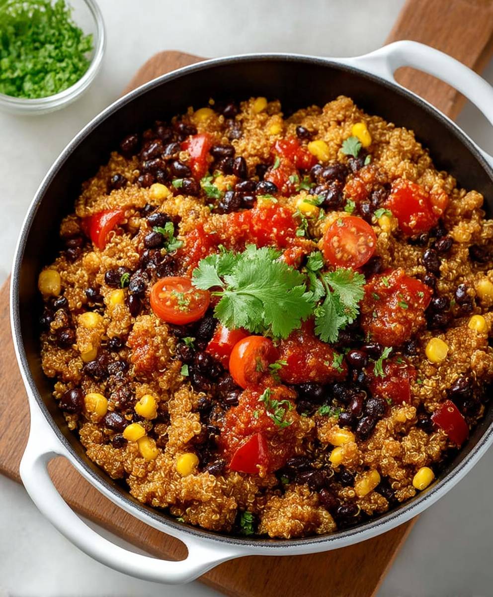 Vegan Quinoa Black Bean
