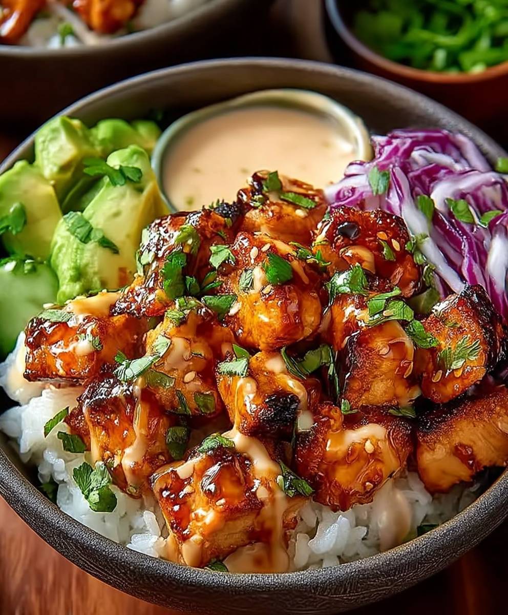 Bang Bang Chicken Bowls