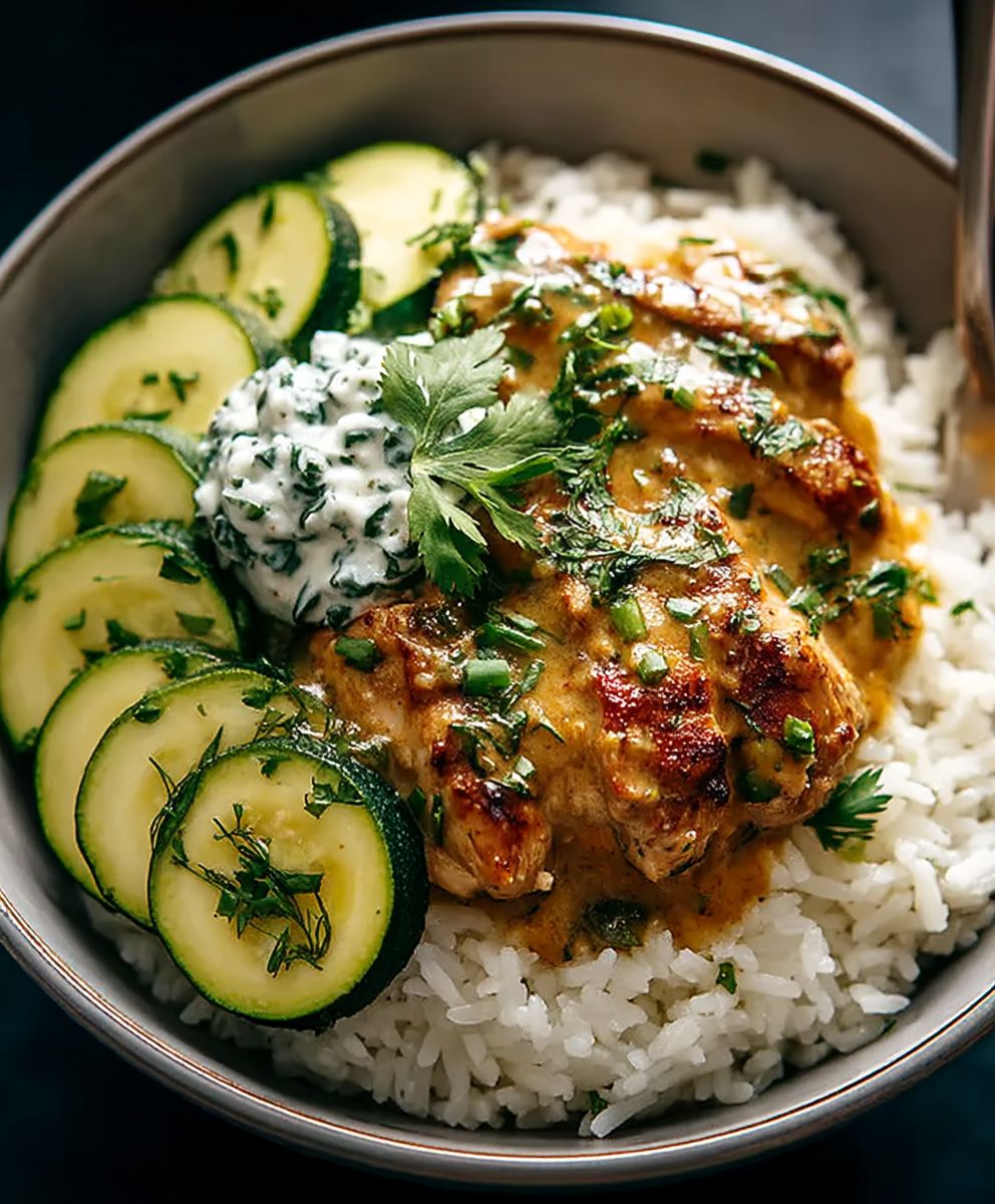 Lemongrass Chicken with Rice