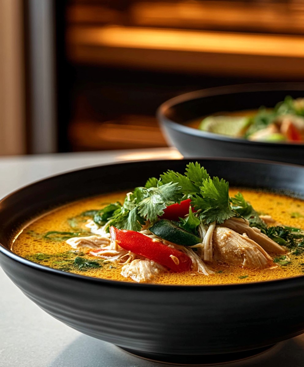 Thai Chicken Curry Soup