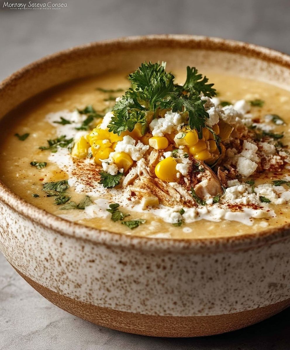 Mexican Street Corn Soup