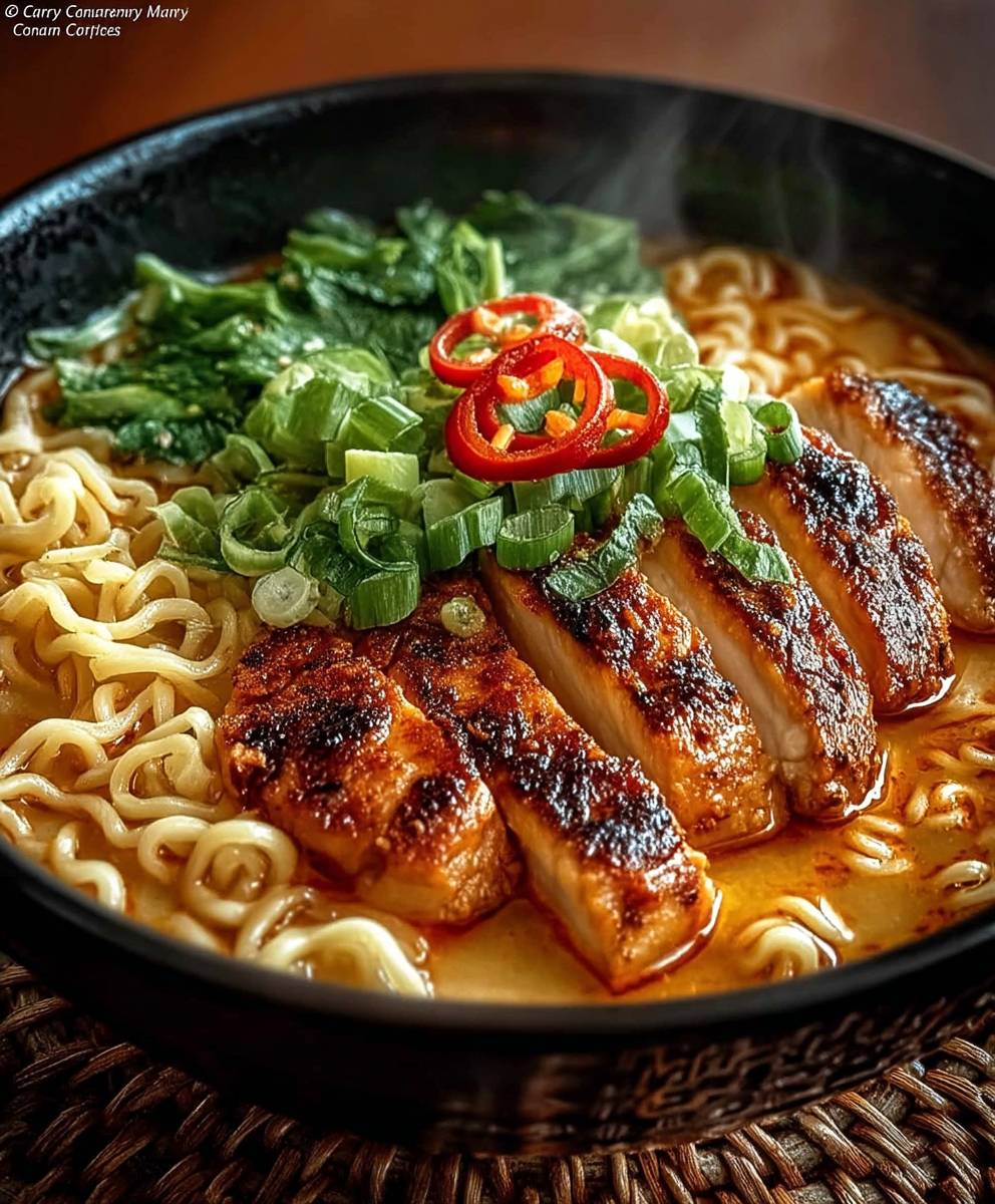 Fiery Chicken Ramen