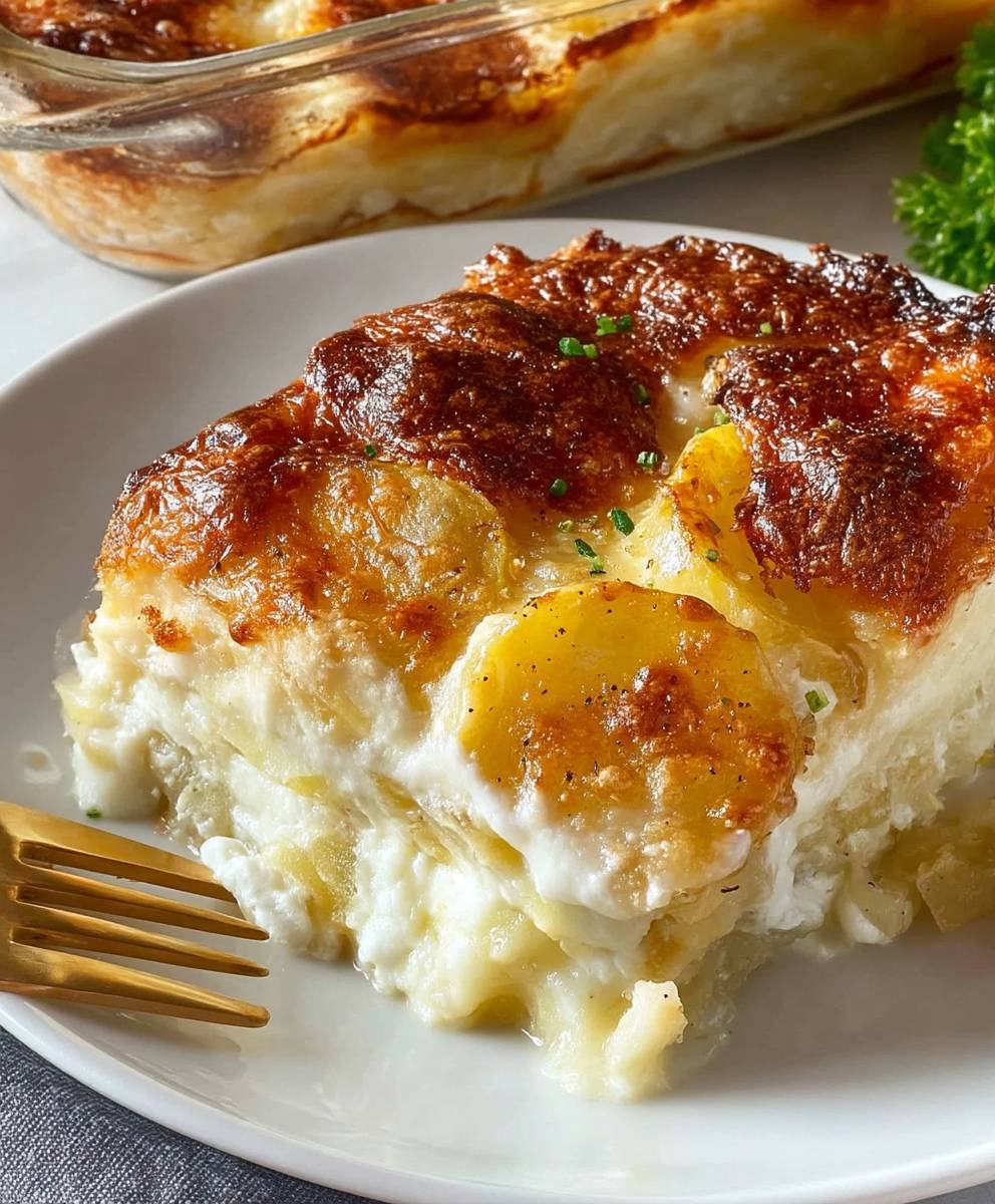 Potato Knish Casserole