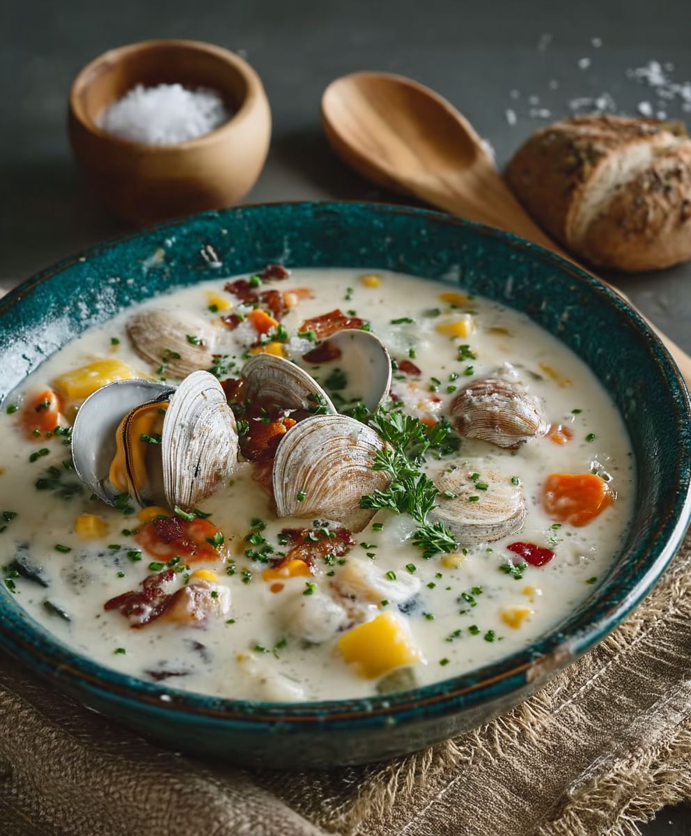 Clam Chowder Authentic American
