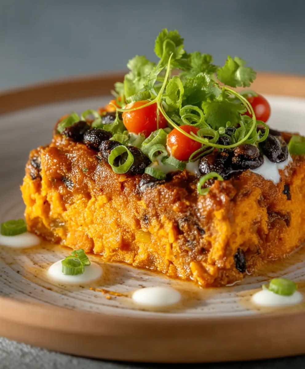 Sweet Potato Taco Casserole