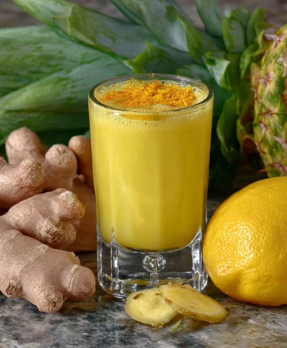 Pineapple ginger juice benefits