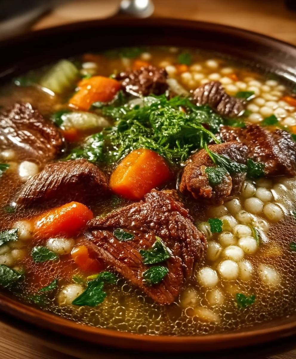 Beef Barley Soup