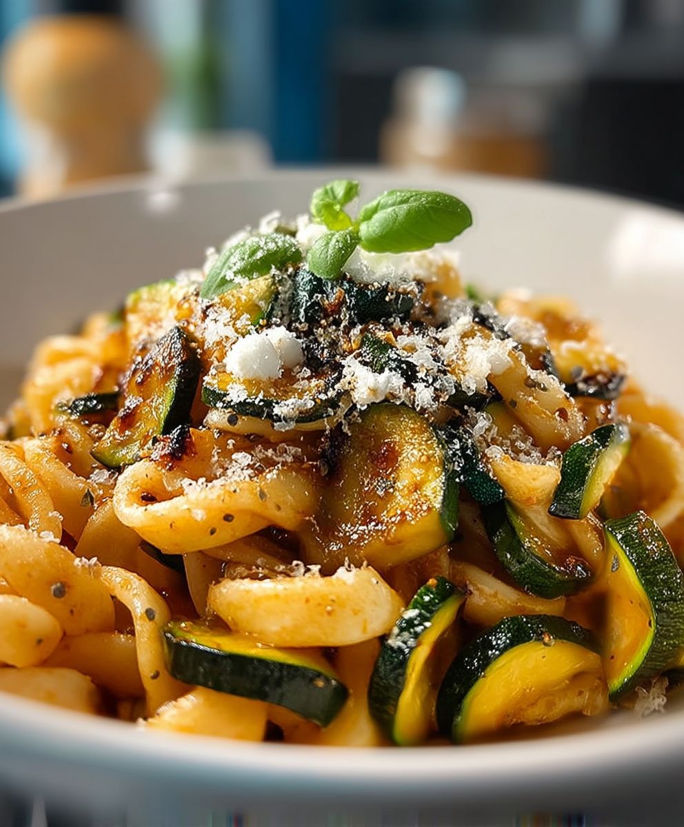 Caramelized Zucchini Pasta