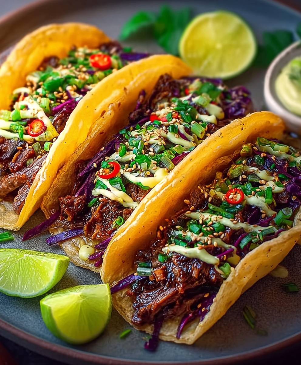 Korean Beef Tacos