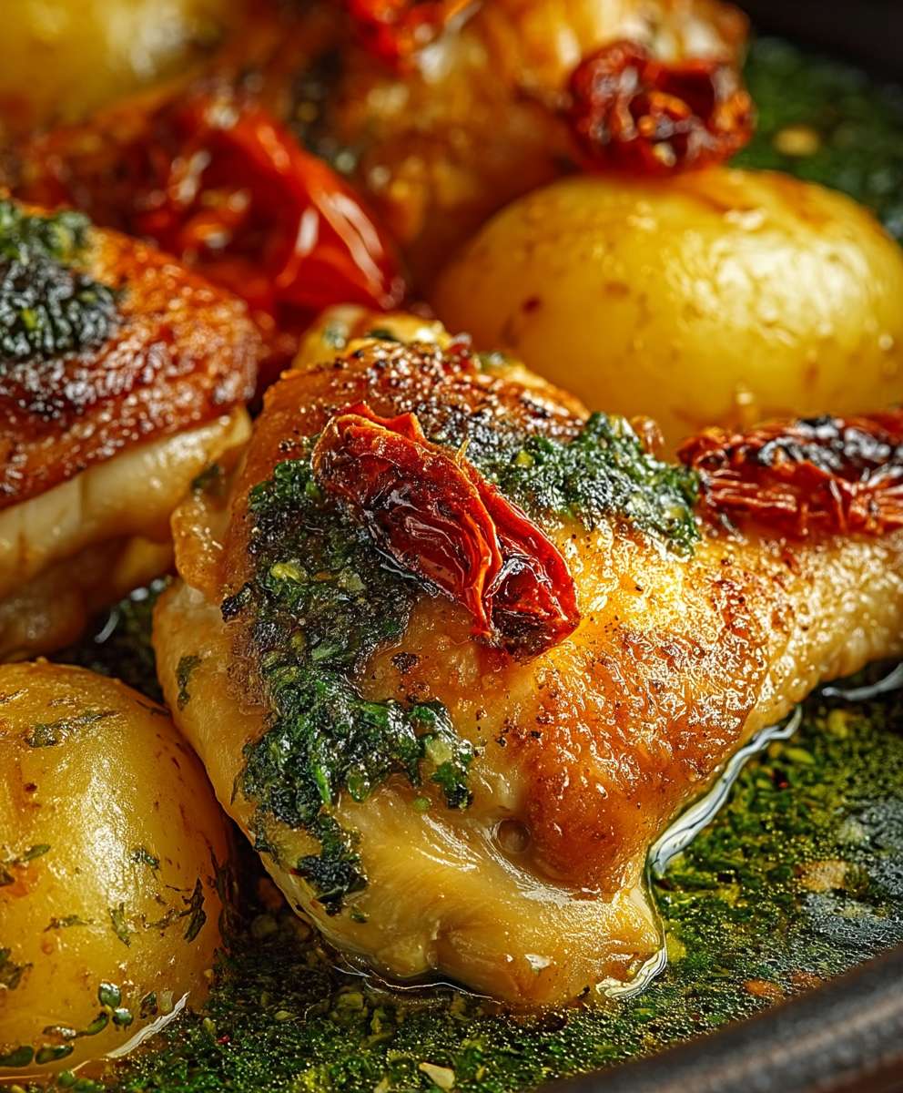 Tuscan Chicken Rosemary Potatoes