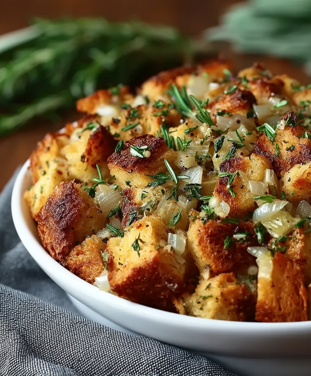 Thanksgiving stuffing fresh sage