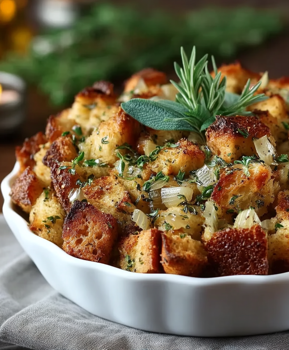Thanksgiving stuffing fresh sage