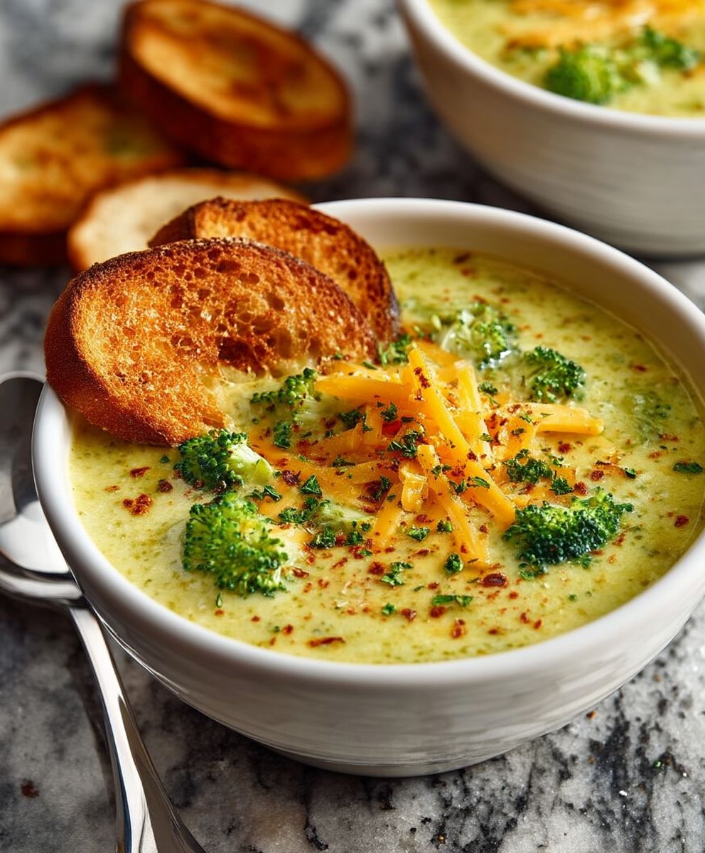 Broccoli cheddar soup