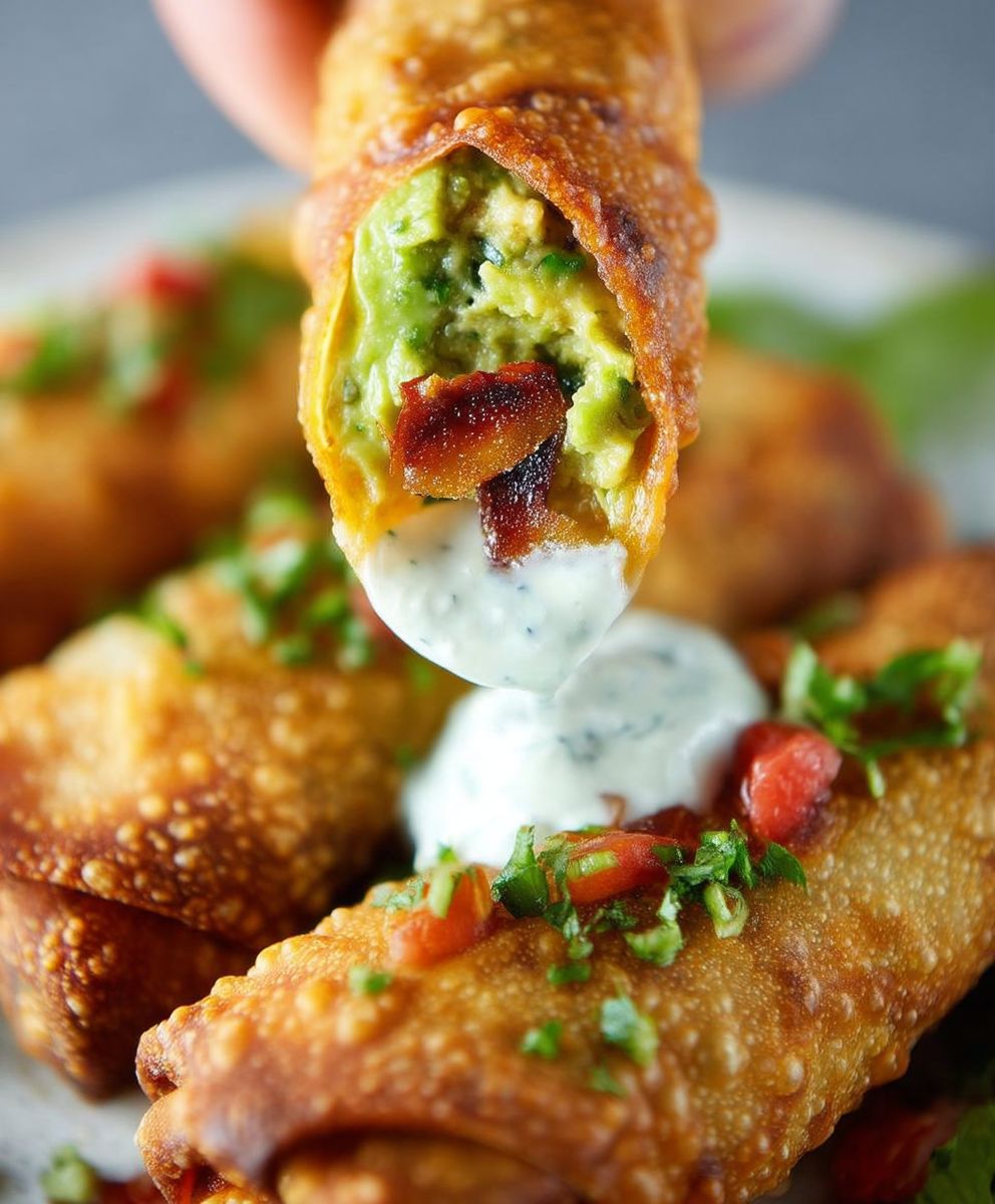 Avocado Egg Rolls