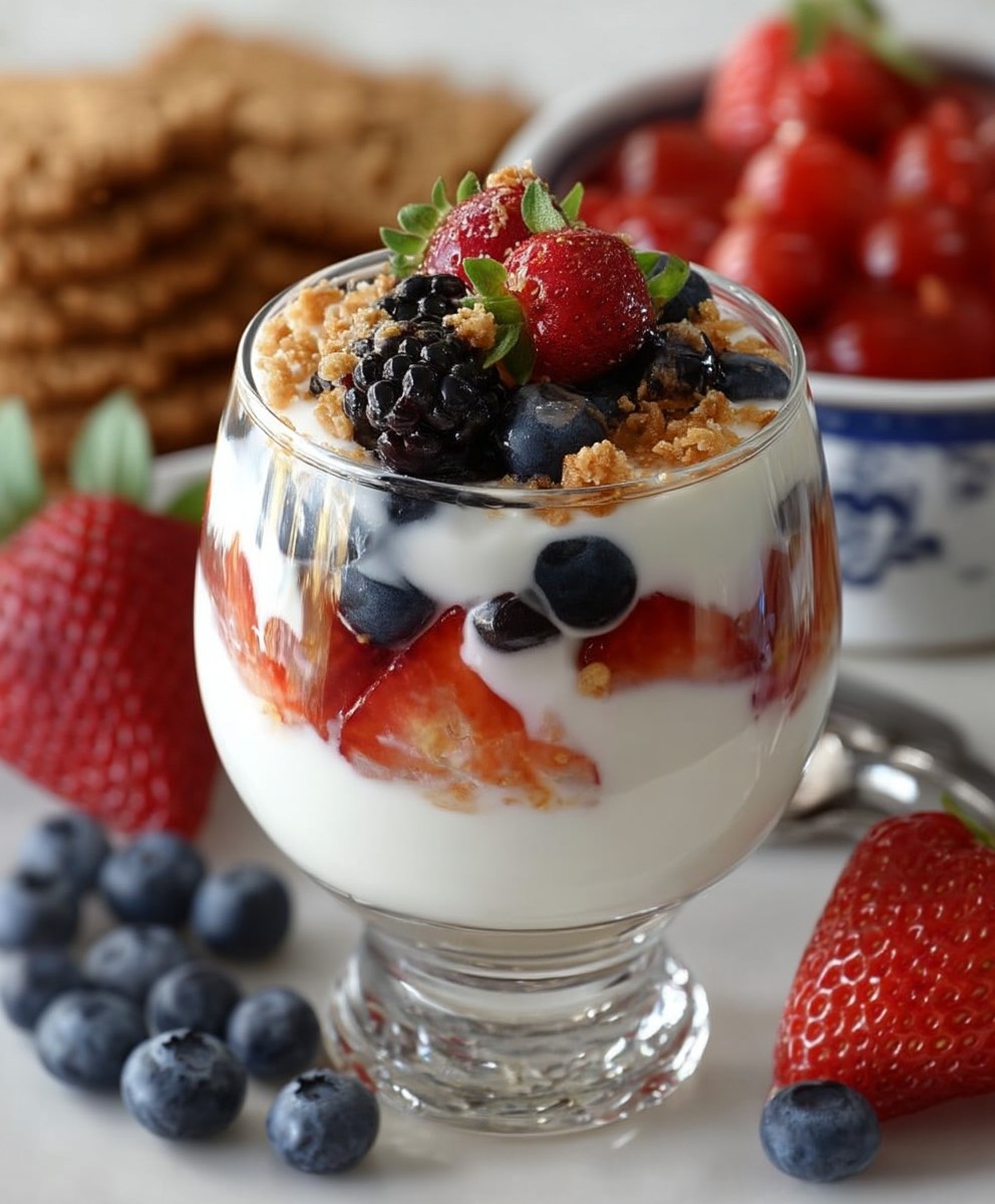 Greek Yogurt Berry Parfait