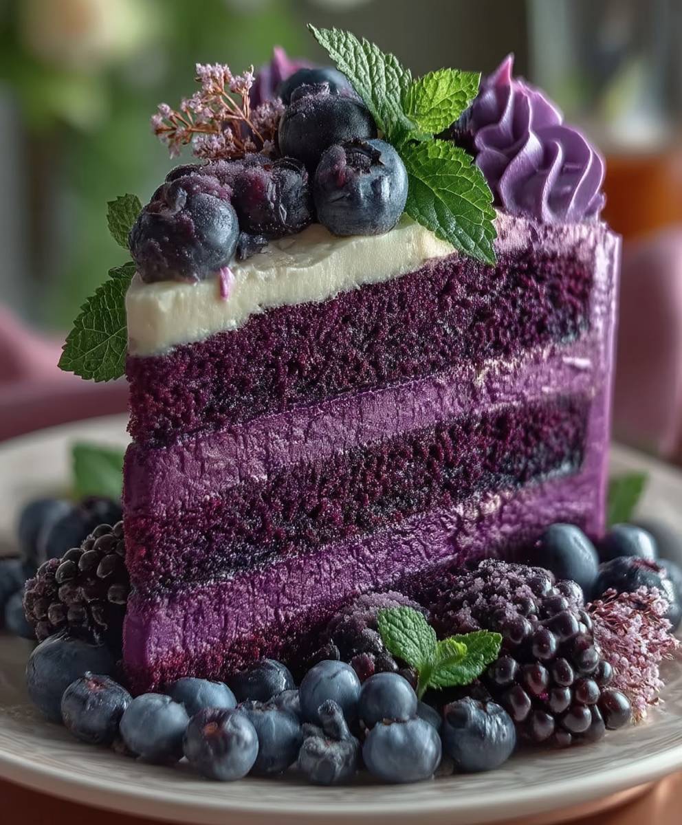 Purple Velvet Cake