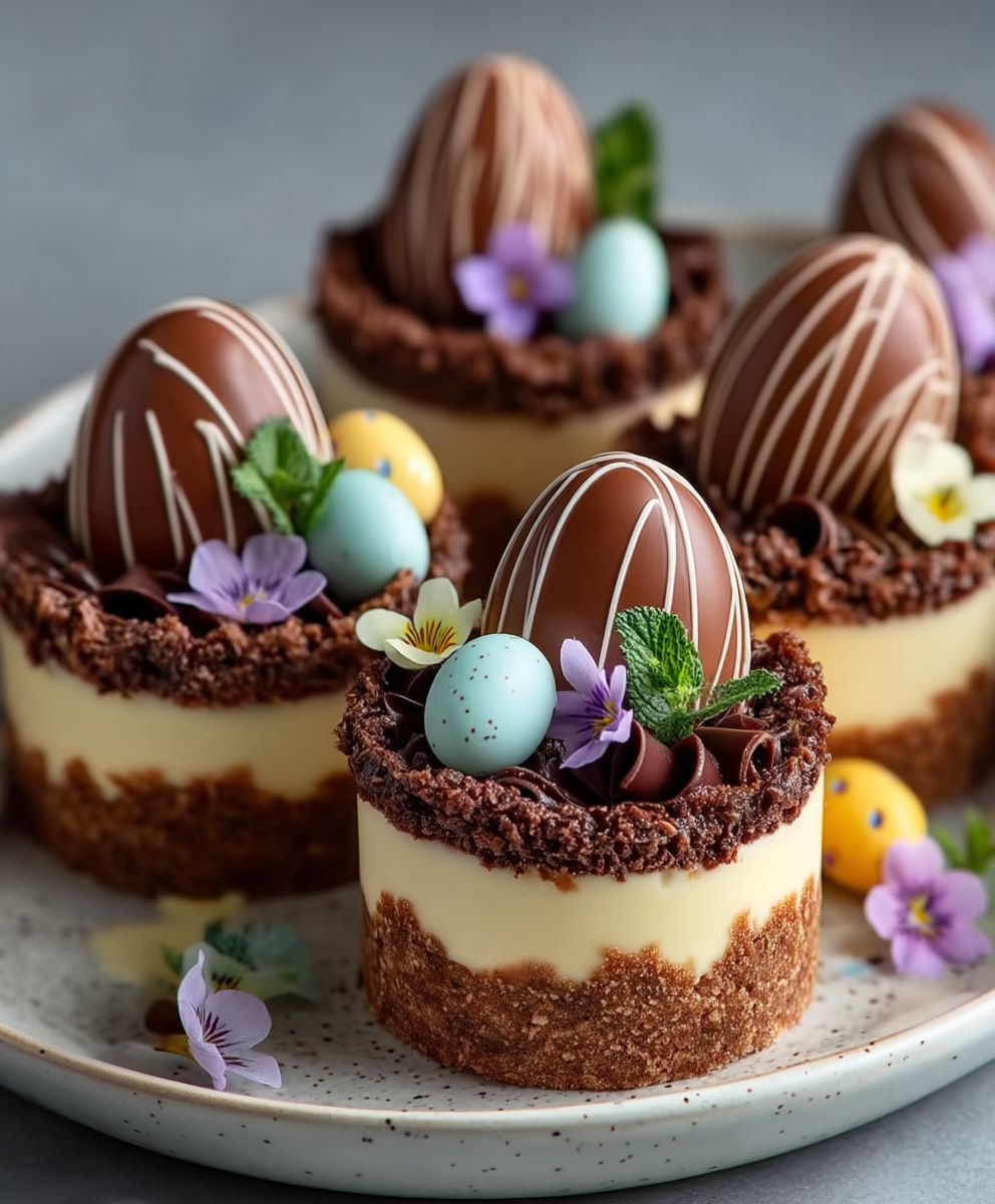 Easter Egg Cheesecake