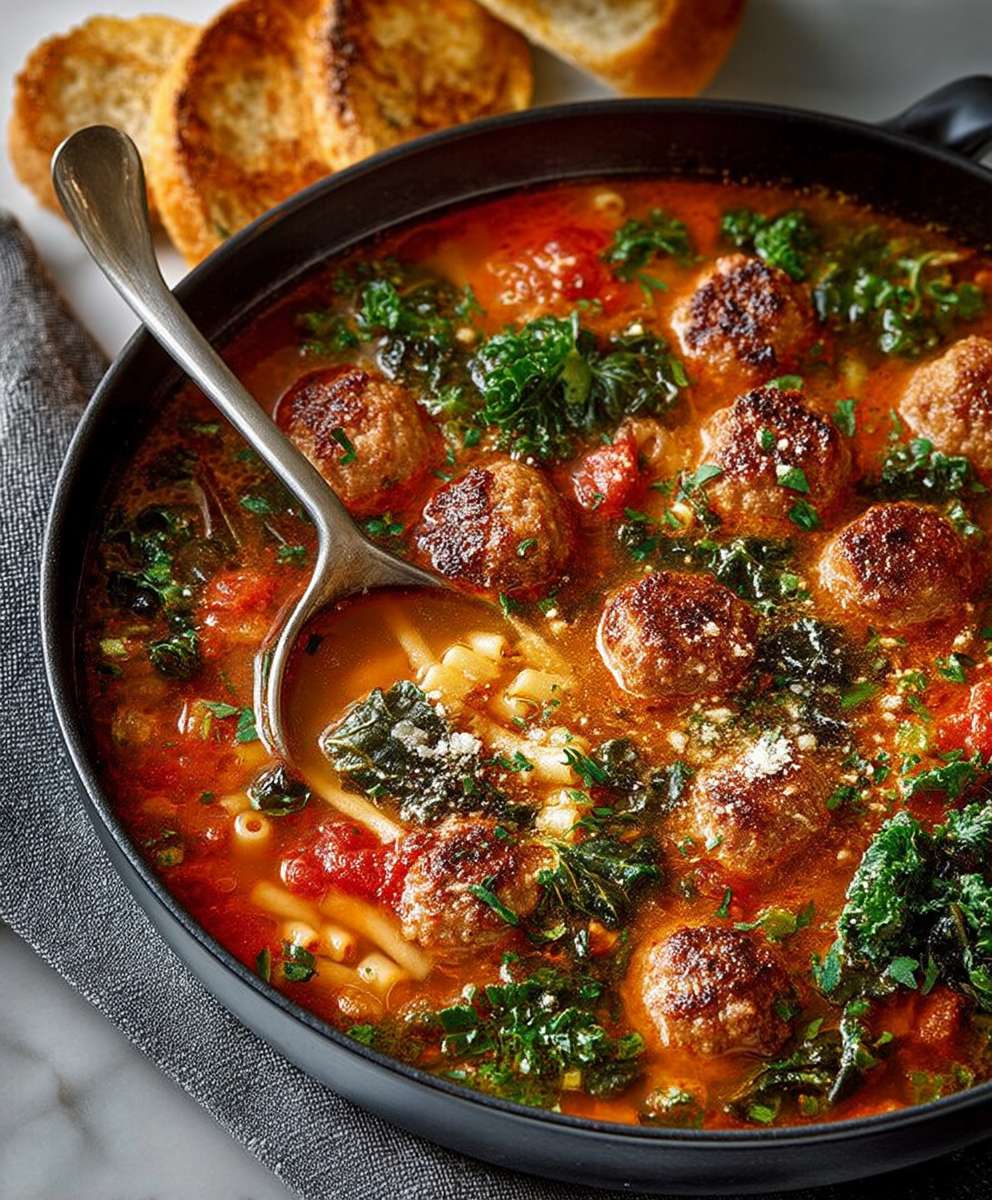 Italian Meatball Soup
