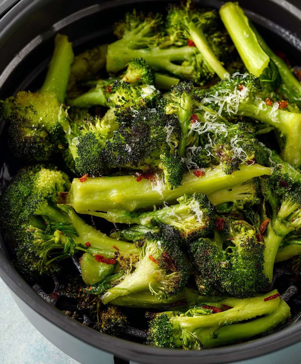Air Fryer Frozen Broccoli