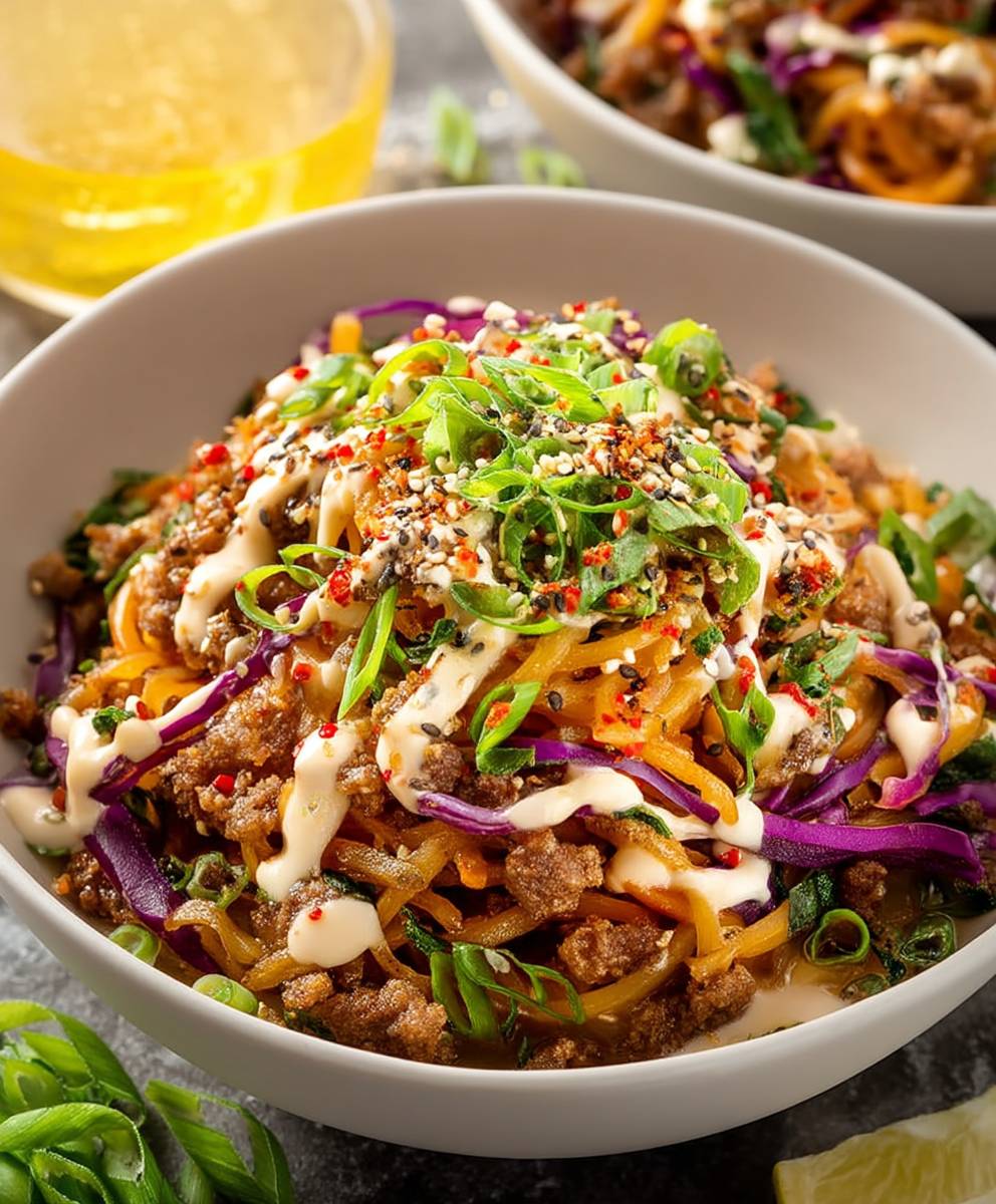 Egg Roll Bowl Chili Sauce