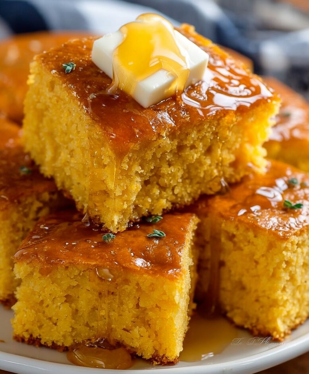 Gluten Free Cornbread Honey