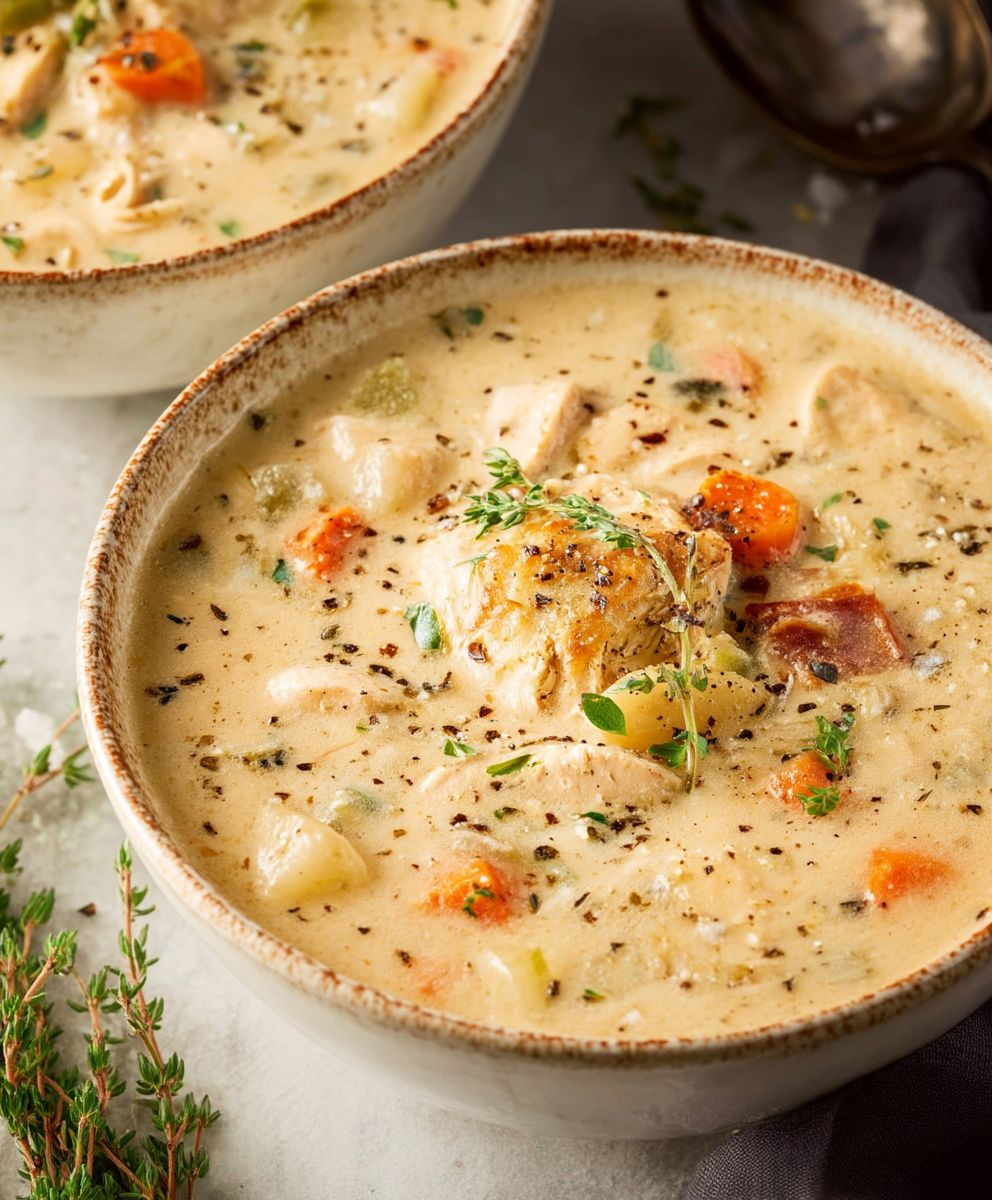 Chicken Pot Pie Soup