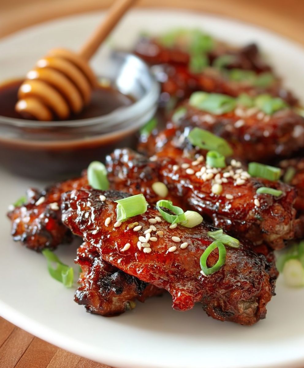 Honey Teriyaki Hot Wings