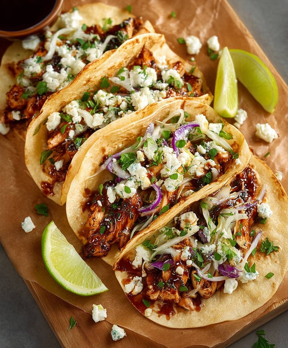 BBQ Chicken Tacos
