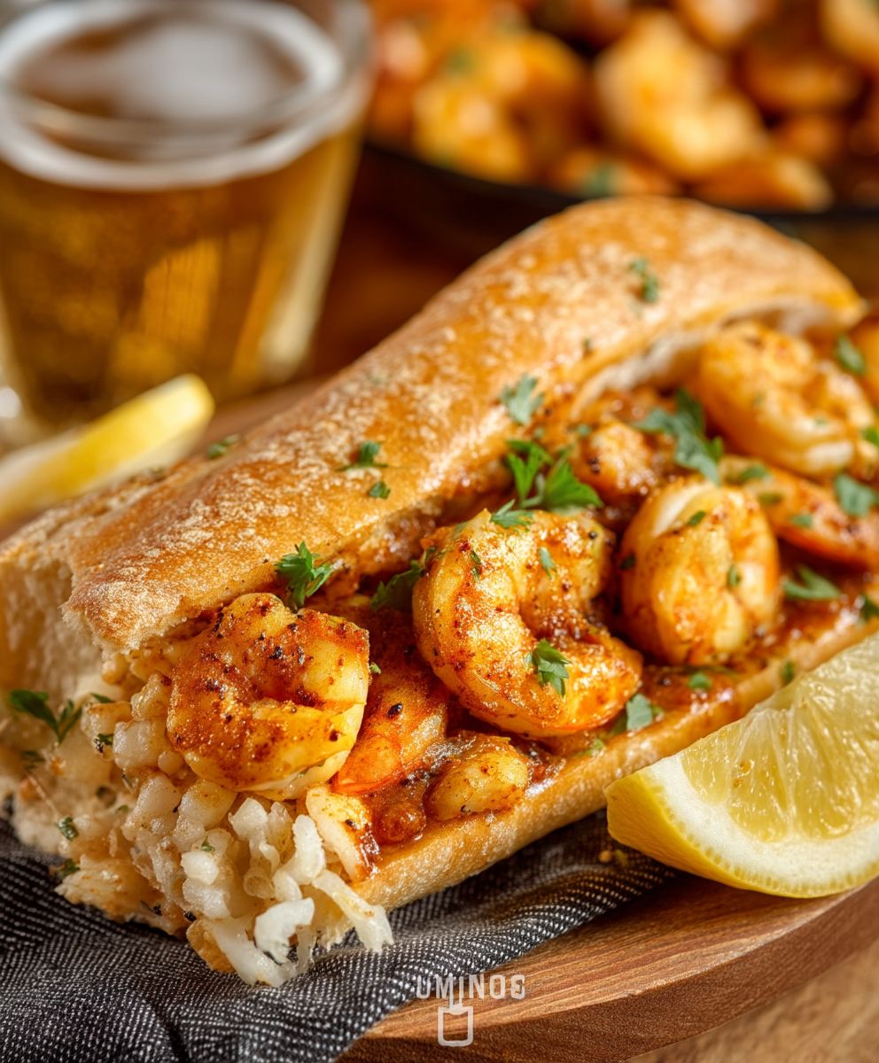 BBQ Shrimp Po Boy