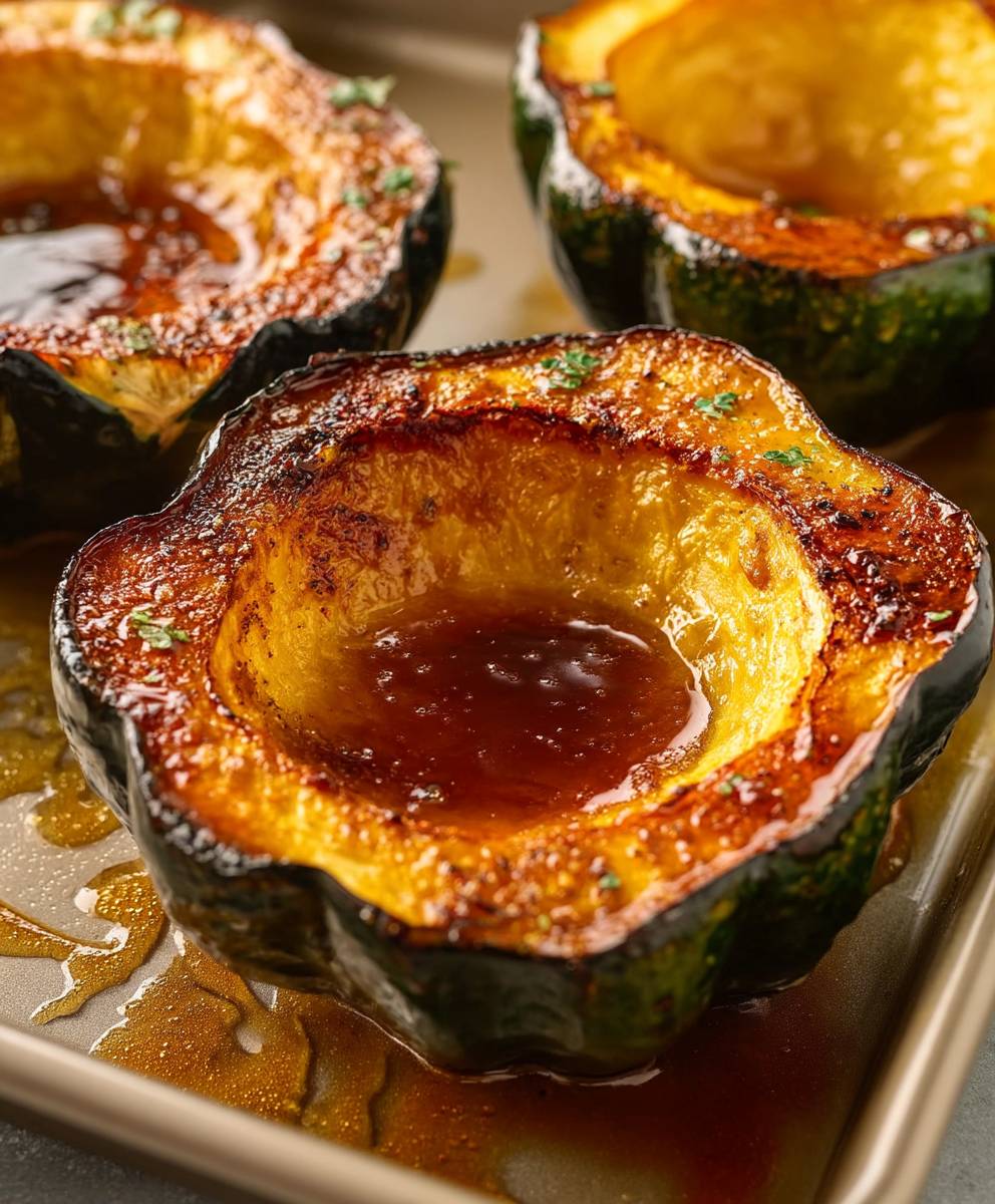 Maple Roasted Acorn Squash