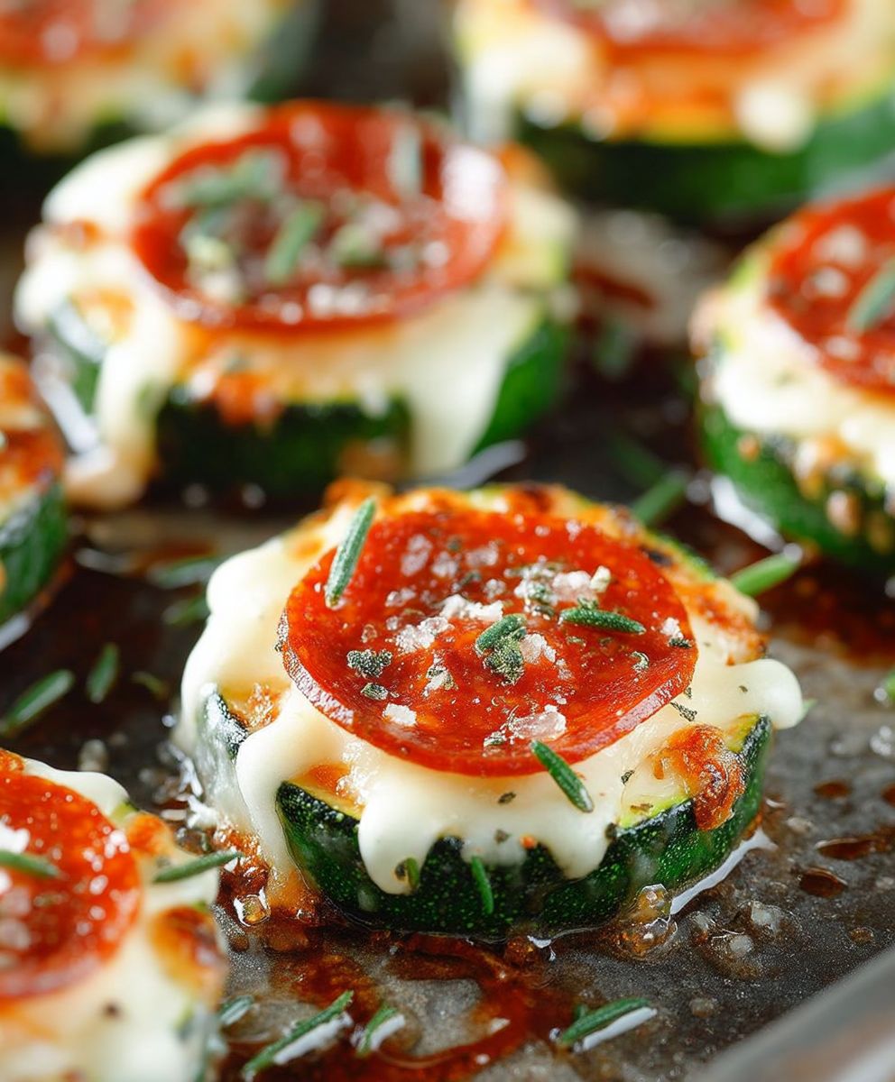 Zucchini Pizza Bites