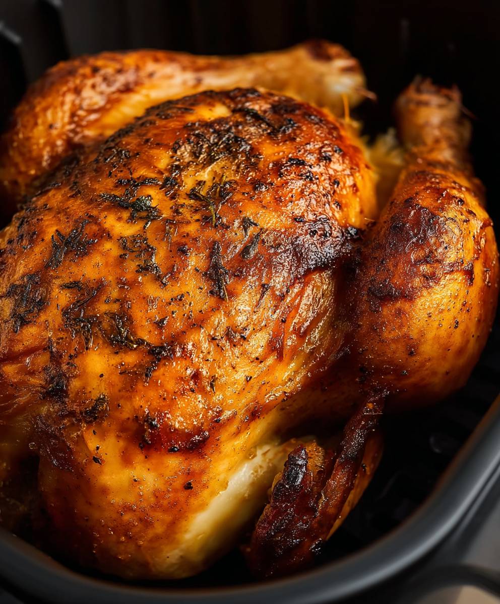 Air Fryer Whole Chicken