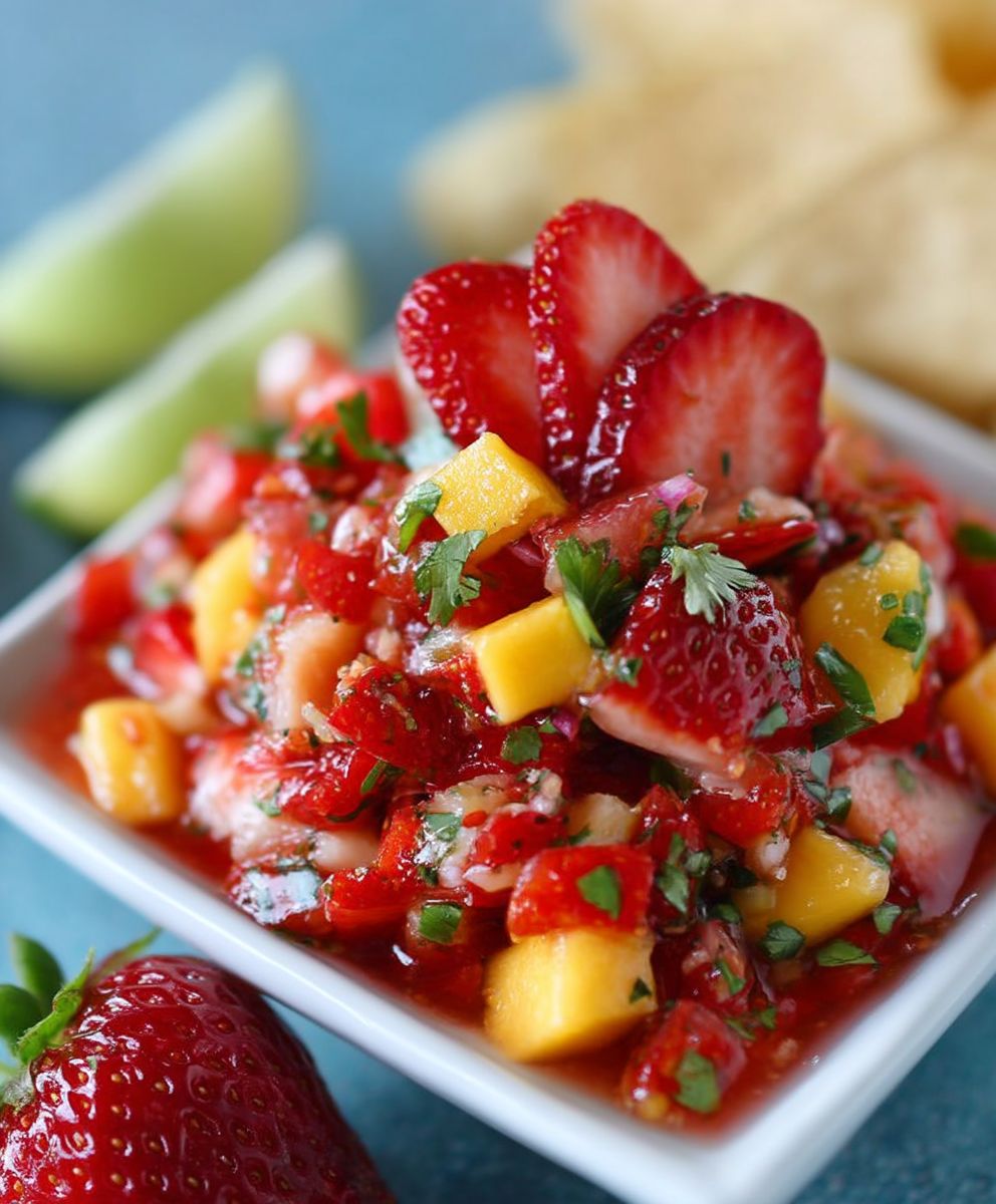 Strawberry Mango Salsa