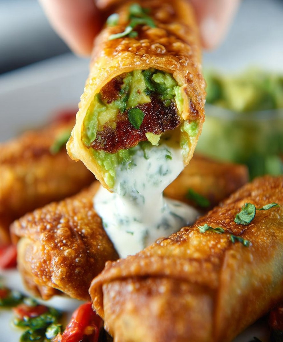 Avocado Egg Rolls