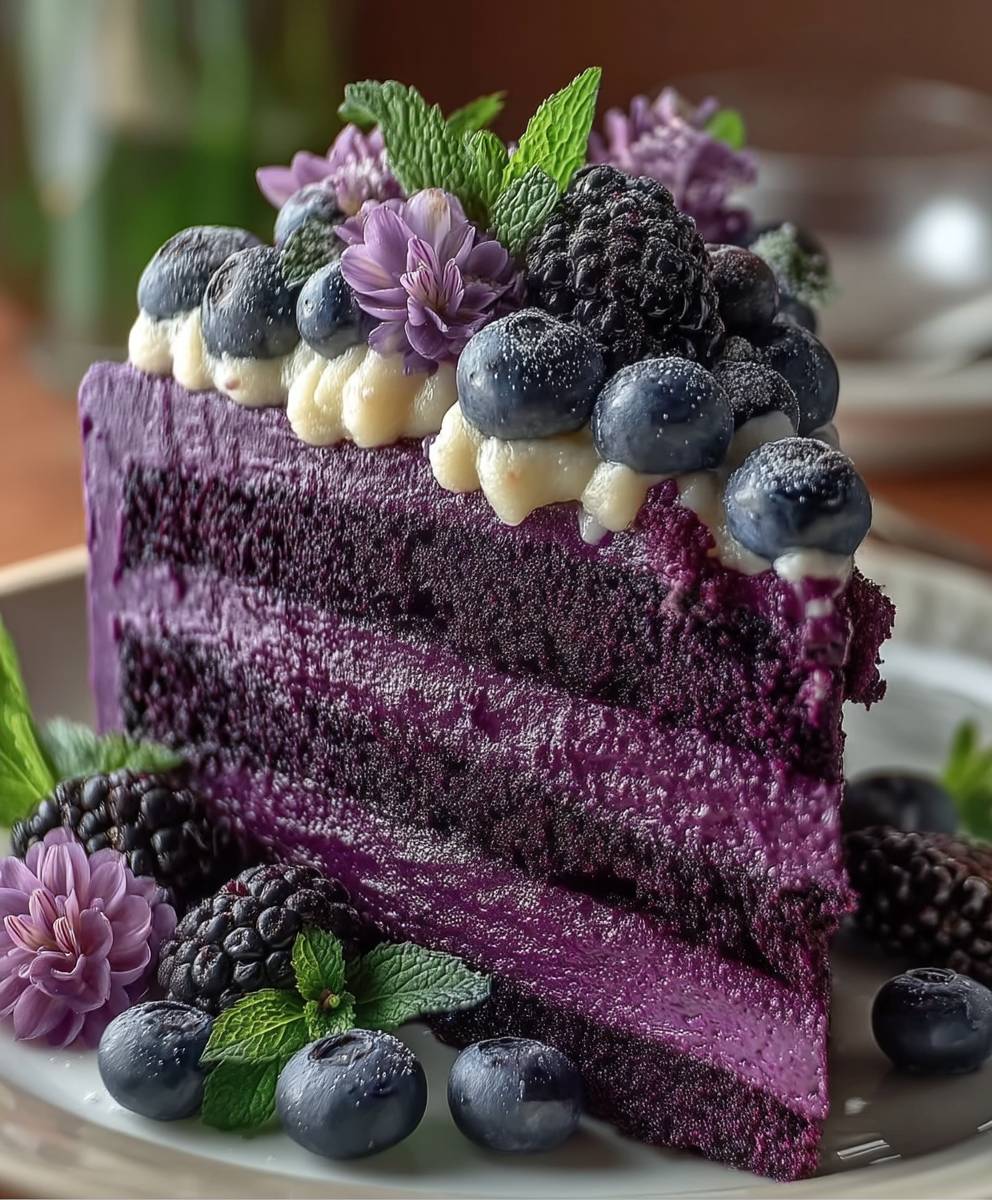 Purple Velvet Cake