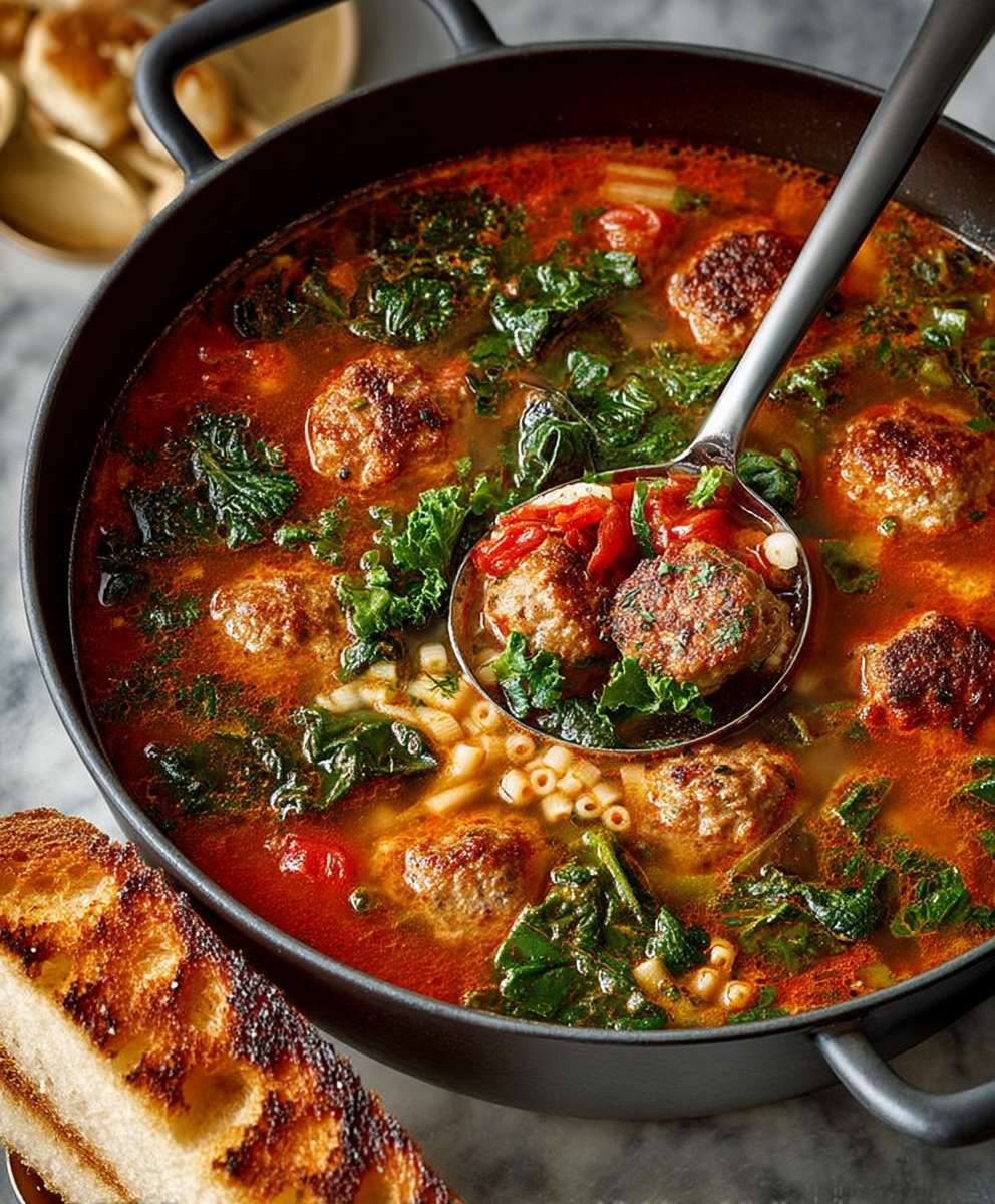 Italian Meatball Soup
