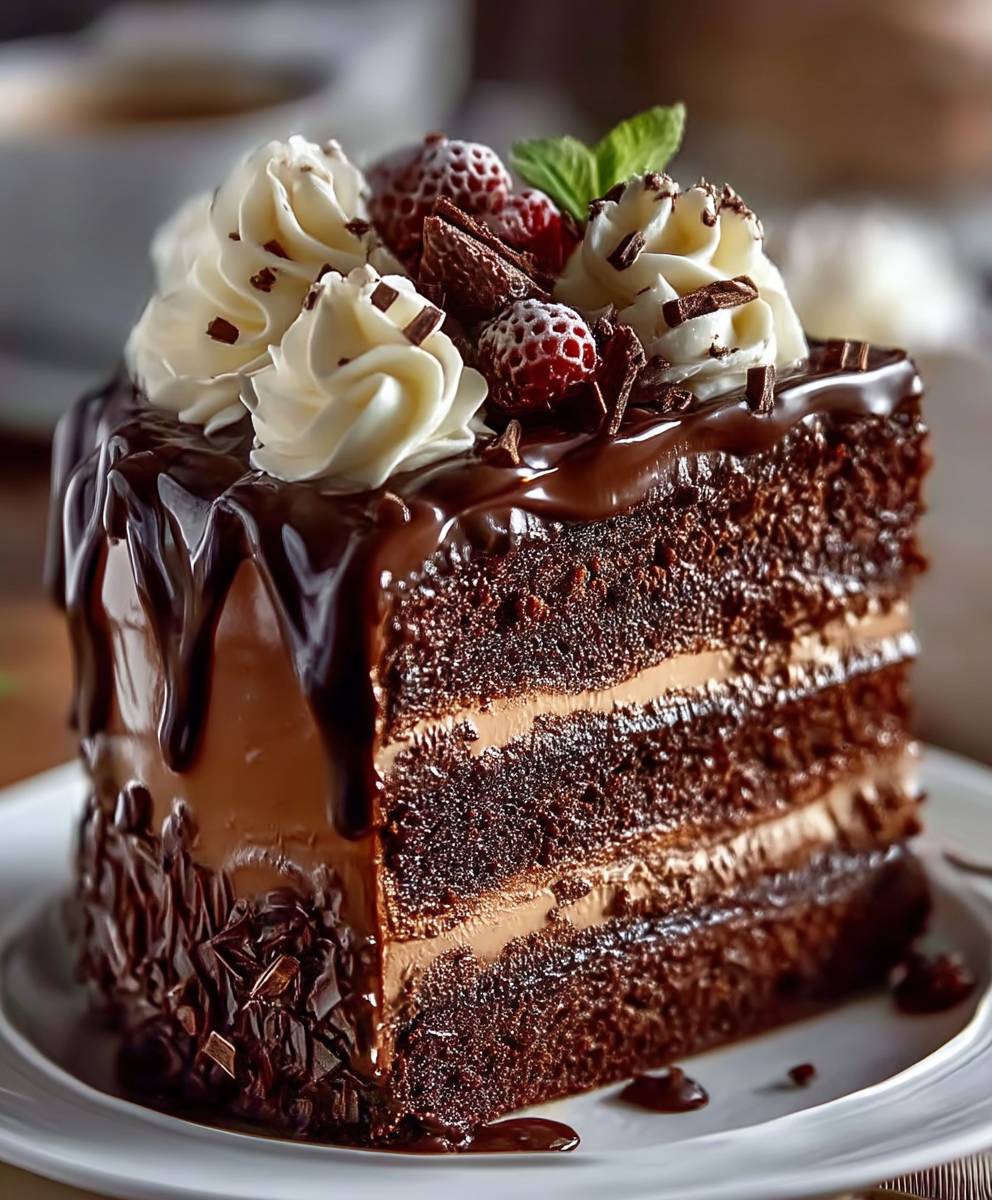 Chocolate Fudge Layer Cake
