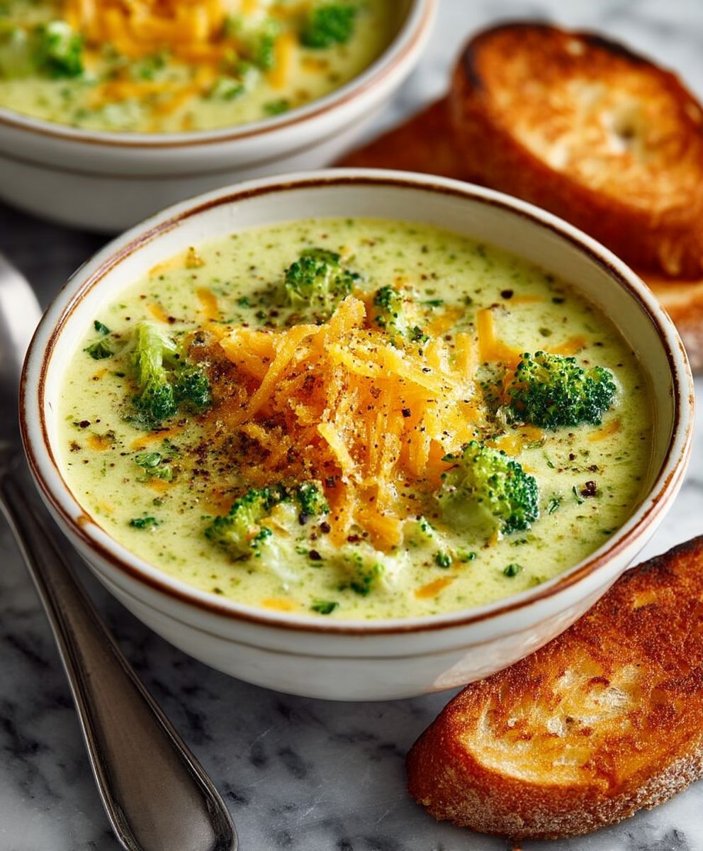 Broccoli cheddar soup