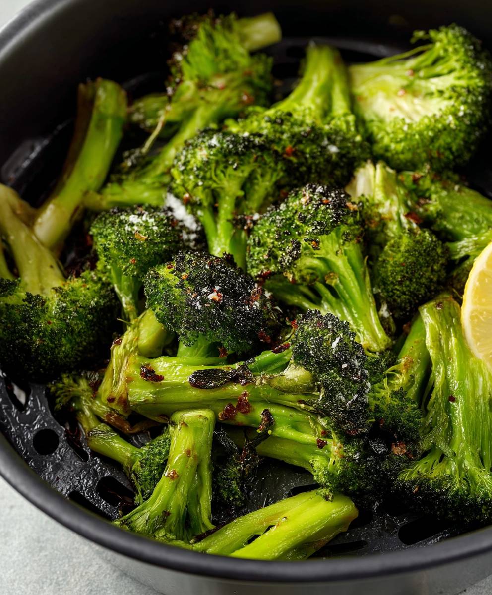 Air Fryer Frozen Broccoli