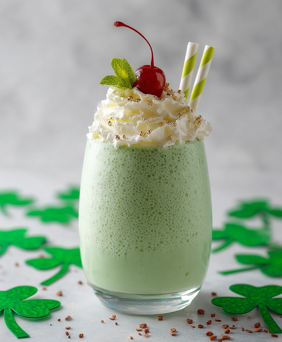 Dairy Free Mint Shake