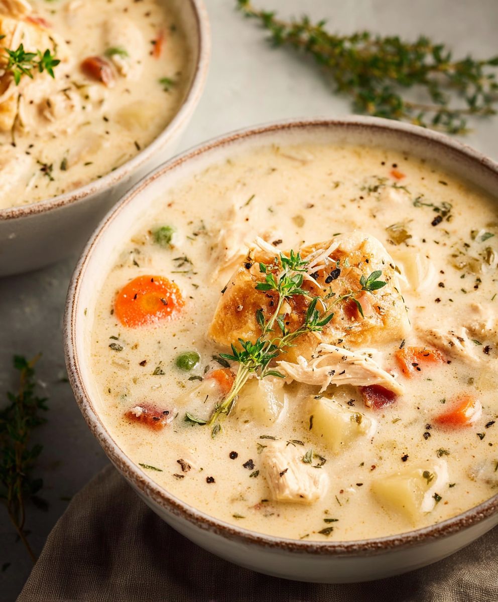 Chicken Pot Pie Soup