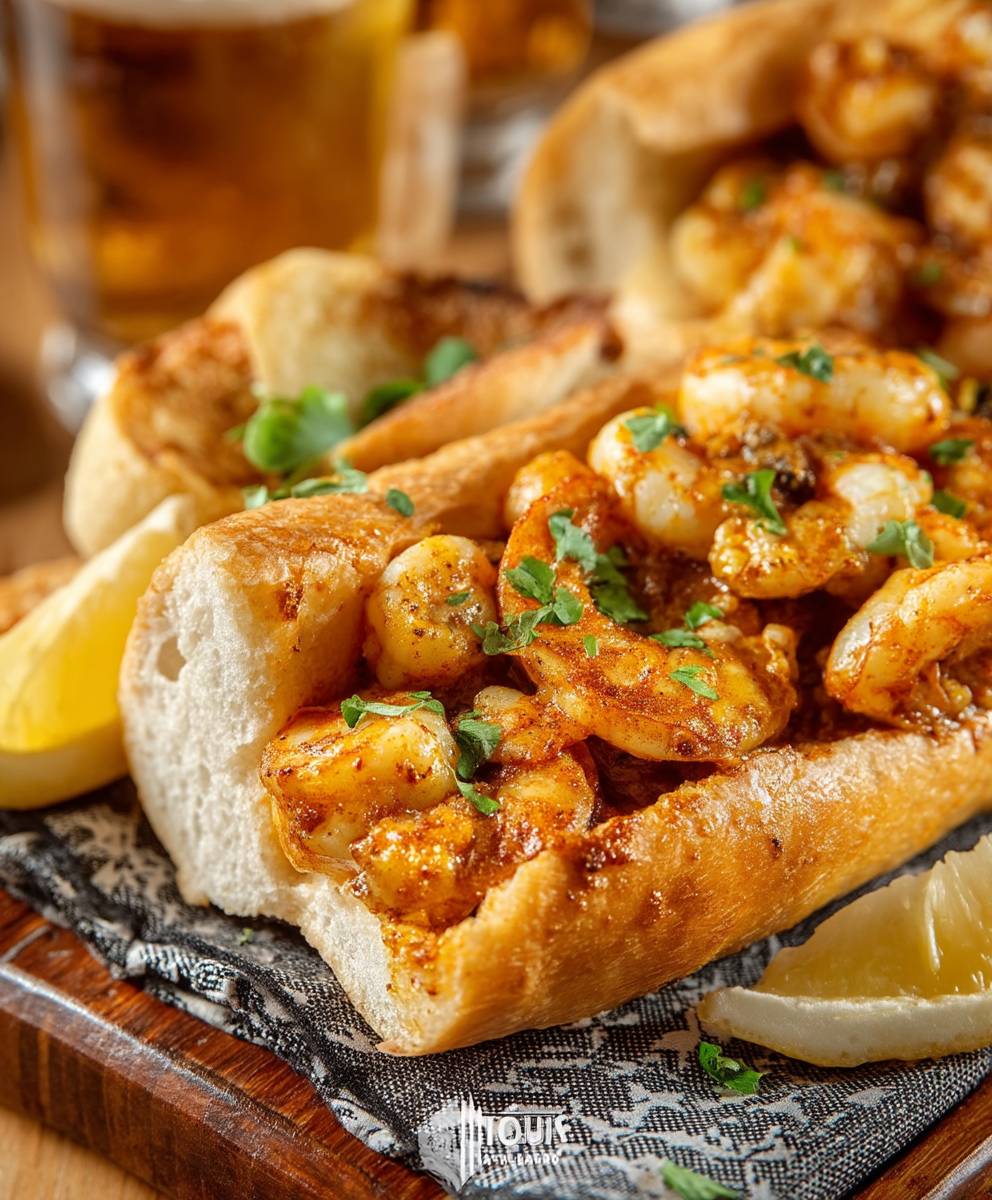 BBQ Shrimp Po Boy