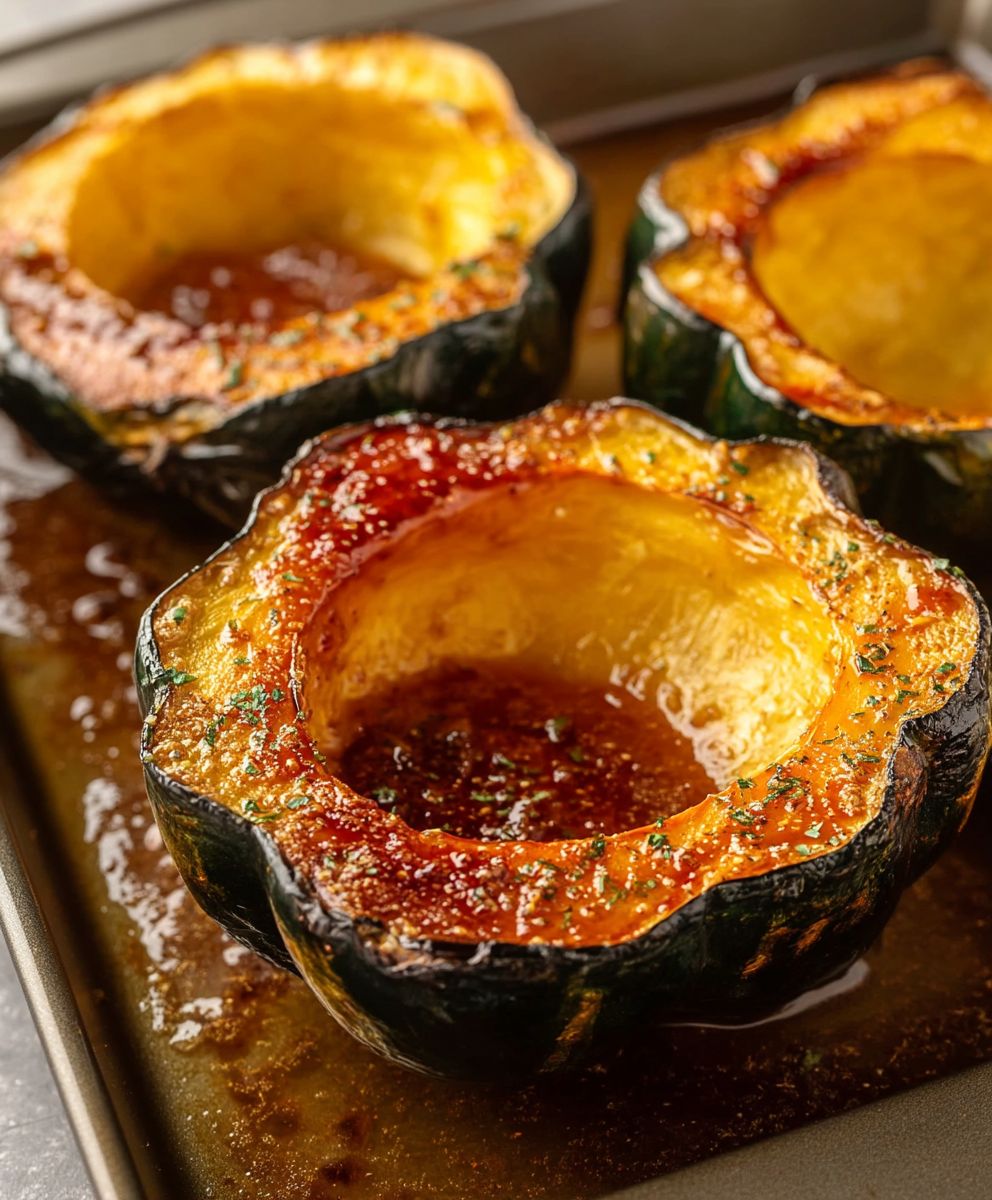 Maple Roasted Acorn Squash