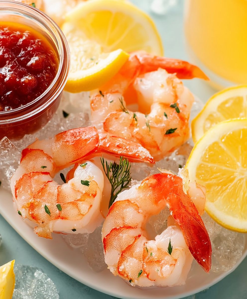 Shrimp Cocktail with Cocktail Sauce