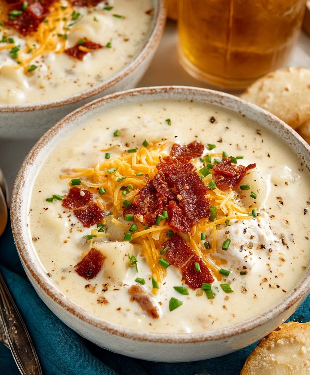 Crockpot potato soup